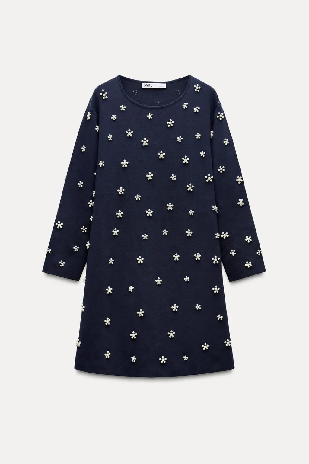 Online VESTIDO MINI PERLAS Mujer Vestidos|Cárdigan / Jerséis