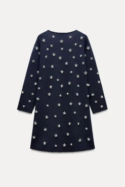 Online VESTIDO MINI PERLAS Mujer Vestidos|Cárdigan / Jerséis