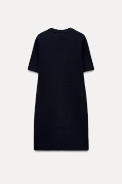 Fashion VESTIDO MINI PUNTO Mujer Vestidos|Cárdigan / Jerséis