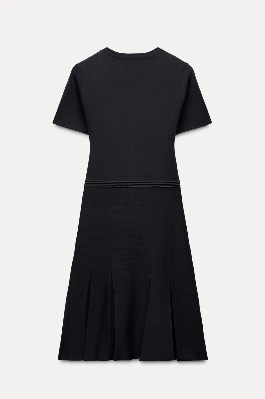 Hot VESTIDO MINI PUNTO TABLAS Mujer Vestidos|Cárdigan / Jerséis