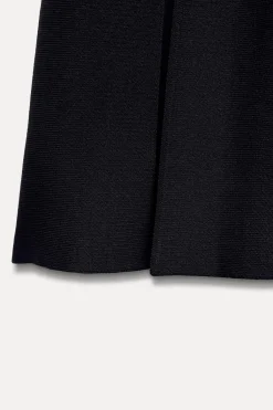 Hot VESTIDO MINI PUNTO TABLAS Mujer Vestidos|Cárdigan / Jerséis