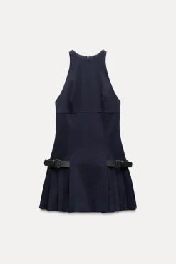 Hot VESTIDO MINI TRABILLAS LATERALES Mujer Vestidos