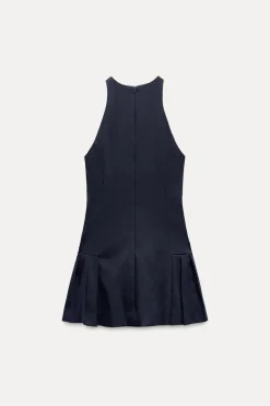 Hot VESTIDO MINI TRABILLAS LATERALES Mujer Vestidos