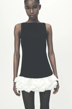 New VESTIDO MONO COMBINADO Mujer Vestidos