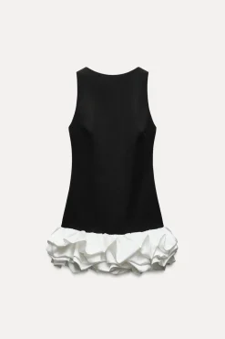 New VESTIDO MONO COMBINADO Mujer Vestidos