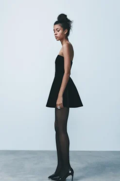 New VESTIDO MONO TERCIOPELO Mujer Vestidos