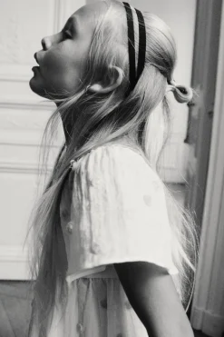 Niños ZARA 6 - 18 Meses·Vestidos / Monos<VESTIDO ORGANZA APLIQUE FLORES