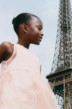 Niños ZARA 1½ - 6 Años·Vestidos / Petos|6 - 18 Meses·Vestidos / Monos<VESTIDO ORGANZA LAZOS