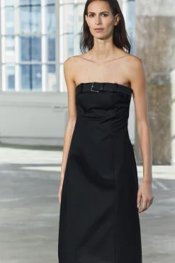 New VESTIDO PALABRA DE HONOR CINTURÓN ZW COLLECTION Mujer Vestidos