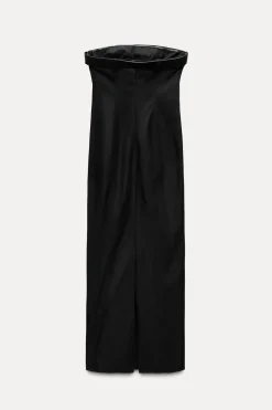 New VESTIDO PALABRA DE HONOR CINTURÓN ZW COLLECTION Mujer Vestidos