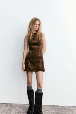 Hot VESTIDO PANA CINTURÓN Mujer Vestidos