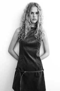 Hot VESTIDO PANA CINTURÓN Mujer Vestidos