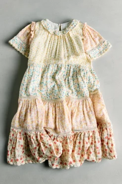 Niños ZARA 6 - 14 Años·Vestidos / Monos<VESTIDO PATCHWORK FLORAL - SEA NY