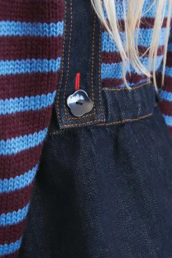 Niños ZARA 6 - 14 Años·Vestidos / Monos<VESTIDO PICHI DENIM ONDAS LIMITED EDITION