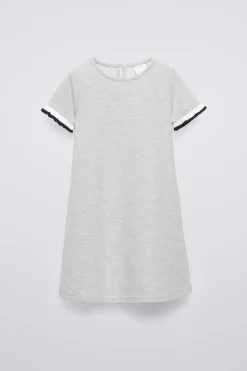 Niños ZARA 6 - 14 Años·Vestidos / Monos<VESTIDO PIQUÉ