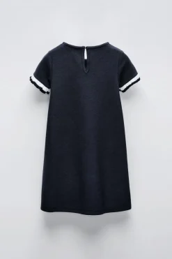 Niños ZARA 6 - 14 Años·Vestidos / Monos<VESTIDO PIQUÉ