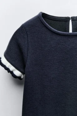 Niños ZARA 6 - 14 Años·Vestidos / Monos<VESTIDO PIQUÉ