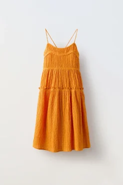 Niños ZARA 6 - 14 Años·Vestidos / Monos<VESTIDO PLUMETI