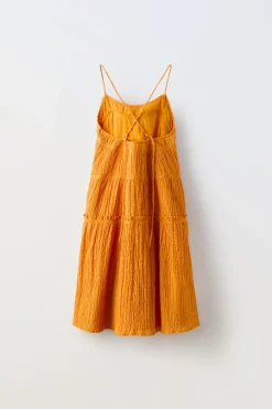 Niños ZARA 6 - 14 Años·Vestidos / Monos<VESTIDO PLUMETI