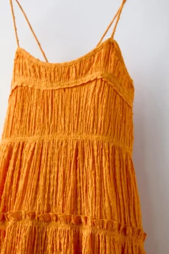 Niños ZARA 6 - 14 Años·Vestidos / Monos<VESTIDO PLUMETI