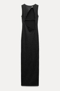 Outlet VESTIDO POLIAMIDA BRILLOS Mujer Vestidos