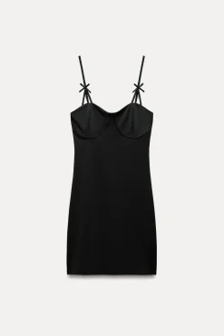 Fashion VESTIDO POLIAMIDA LAZOS Mujer Vestidos