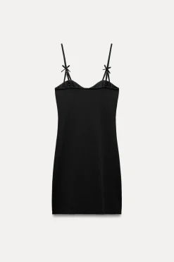 Fashion VESTIDO POLIAMIDA LAZOS Mujer Vestidos