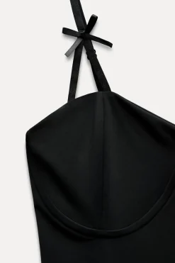 Fashion VESTIDO POLIAMIDA LAZOS Mujer Vestidos