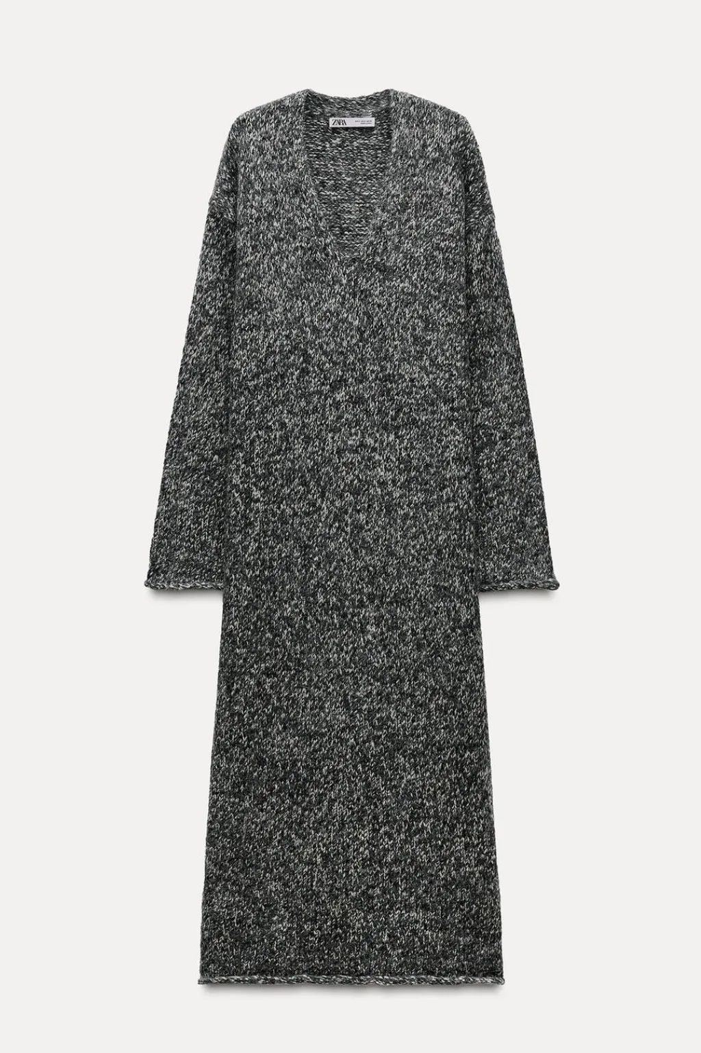 Outlet VESTIDO PUNTO ACABADOS ROLLING Mujer Vestidos|Cárdigan / Jerséis