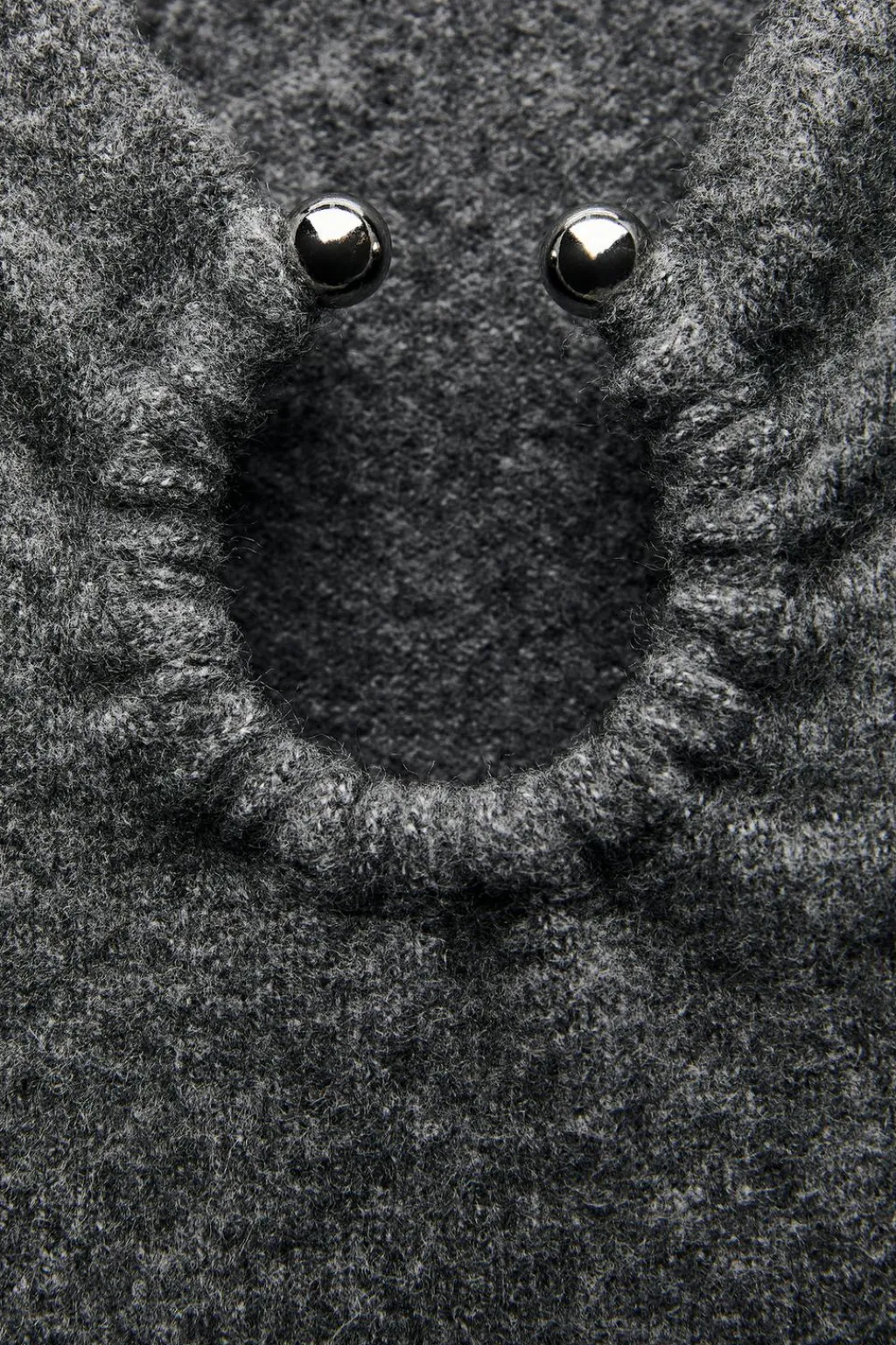 Discount VESTIDO PUNTO APLIQUE METÁLICO Mujer Vestidos|Cárdigan / Jerséis