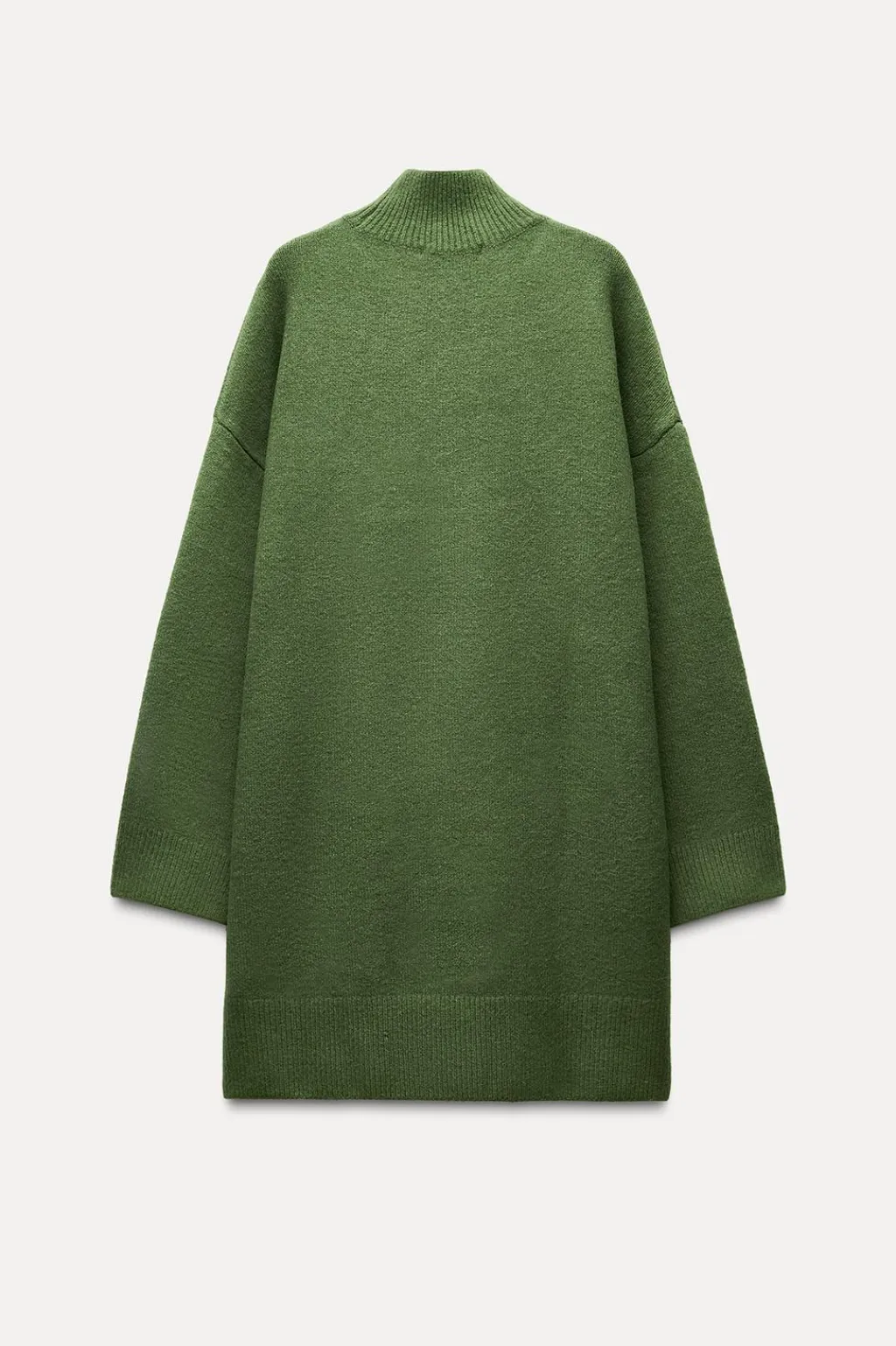 Hot VESTIDO PUNTO CUELLO SUBIDO Mujer Vestidos|Cárdigan / Jerséis