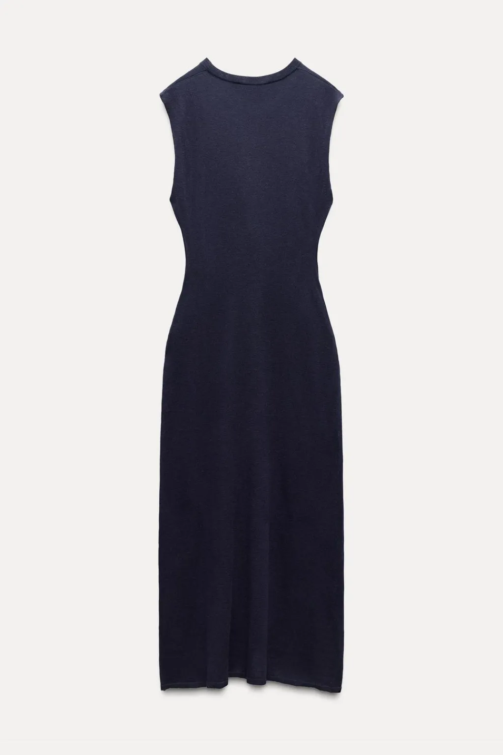 Online VESTIDO PUNTO DELANTERO CRUZADO Mujer Vestidos|Cárdigan / Jerséis