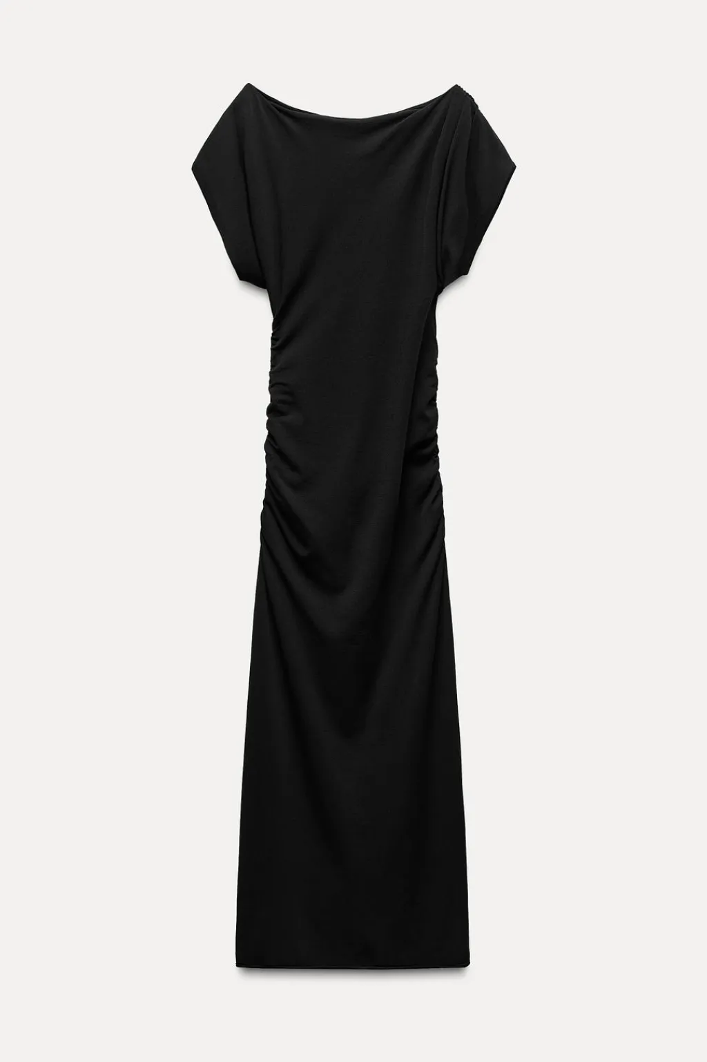 New VESTIDO PUNTO DRAPEADO Mujer Vestidos|Cárdigan / Jerséis