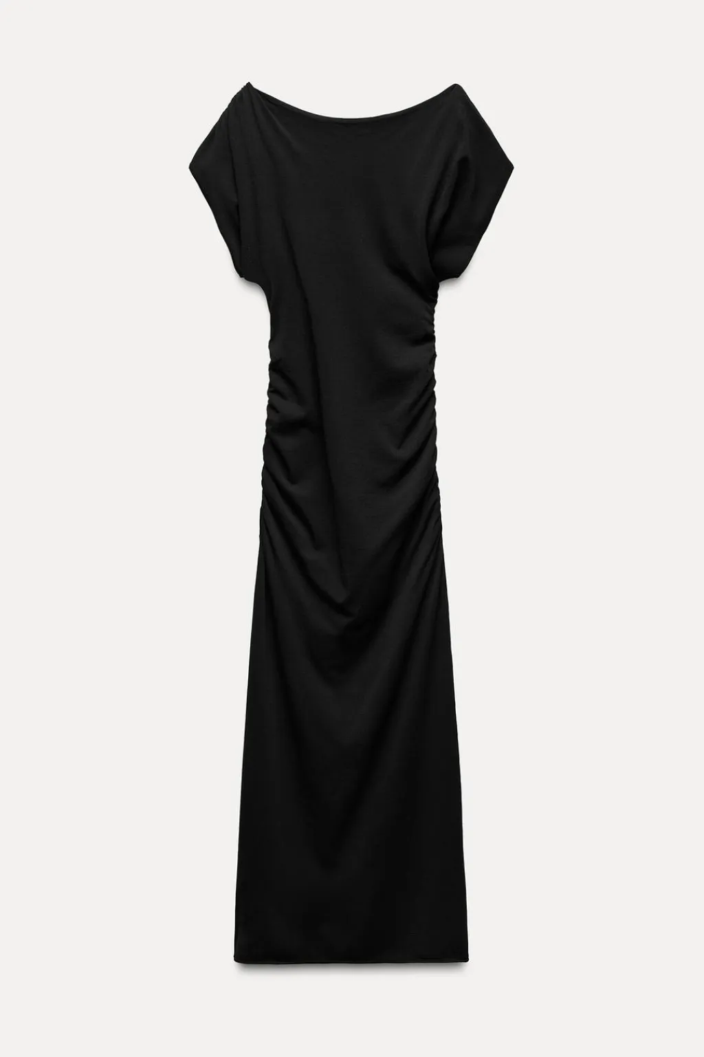 New VESTIDO PUNTO DRAPEADO Mujer Vestidos|Cárdigan / Jerséis