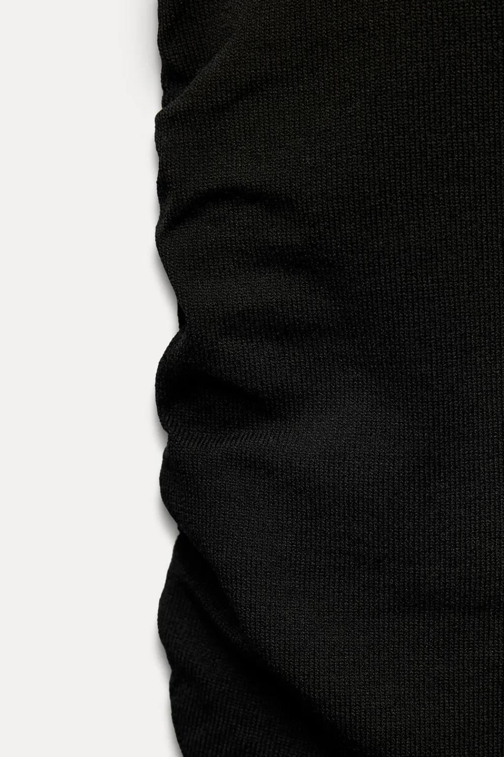 New VESTIDO PUNTO DRAPEADO Mujer Vestidos|Cárdigan / Jerséis