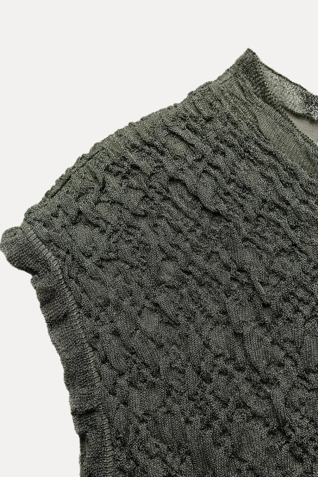 Discount VESTIDO PUNTO EFECTO ARRUGADO Mujer Vestidos|Cárdigan / Jerséis