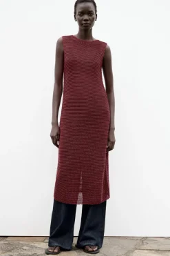 New VESTIDO PUNTO ESTRUCTURA Mujer Cárdigan / Jerséis|Punto