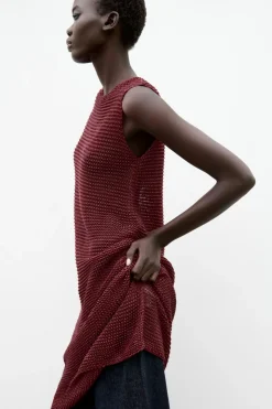 New VESTIDO PUNTO ESTRUCTURA Mujer Cárdigan / Jerséis|Punto