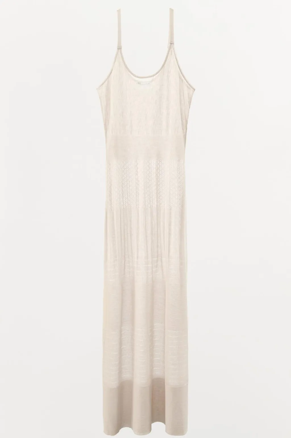 Outlet VESTIDO PUNTO FINO CALADOS Mujer Vestidos