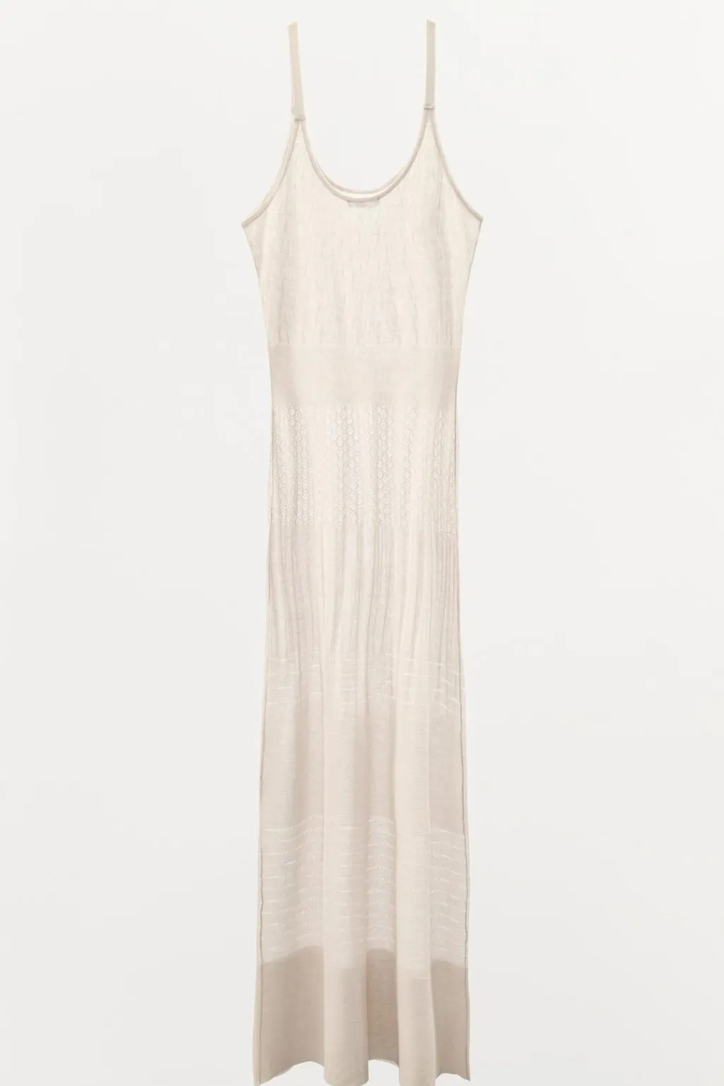 Outlet VESTIDO PUNTO FINO CALADOS Mujer Vestidos