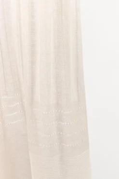 Outlet VESTIDO PUNTO FINO CALADOS Mujer Vestidos