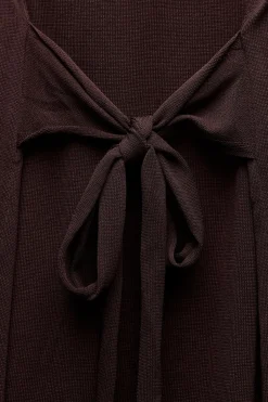 Hot VESTIDO PUNTO FINO CINTURÓN Mujer Vestidos|Cárdigan / Jerséis