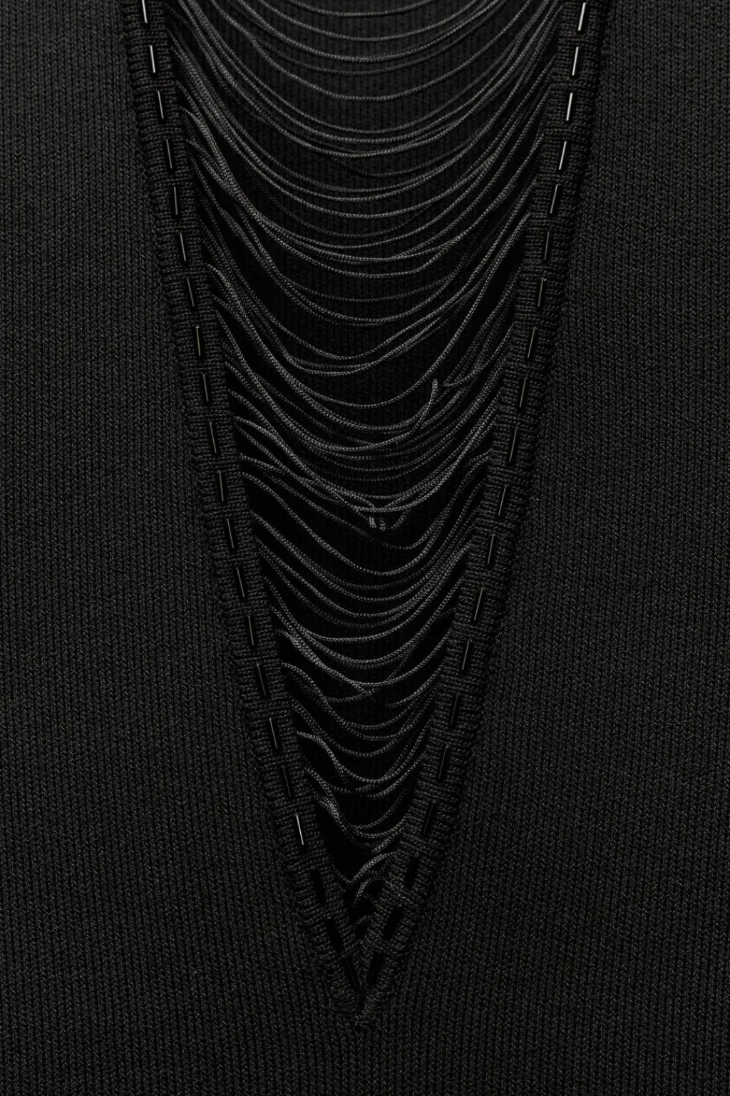 Fashion VESTIDO PUNTO FLECOS Mujer Vestidos|Cárdigan / Jerséis