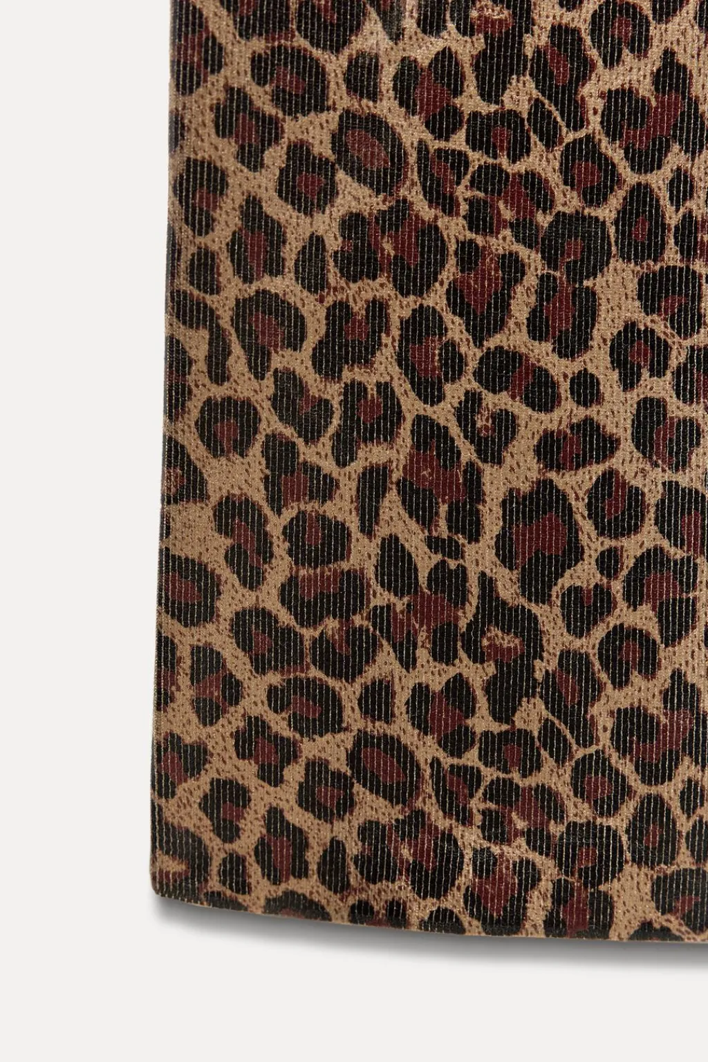 Fashion VESTIDO PUNTO FOIL ESTAMPADO ANIMAL Mujer Vestidos|Cárdigan / Jerséis