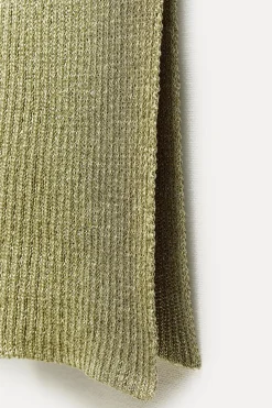 Online VESTIDO PUNTO HILO METALIZADO Mujer Vestidos|Cárdigan / Jerséis