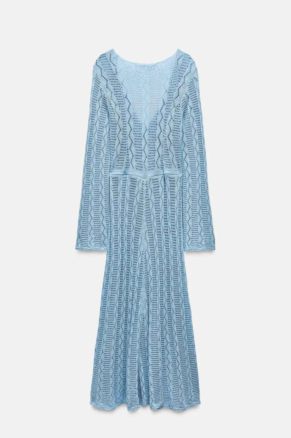 Discount VESTIDO PUNTO POINTELLE Mujer Vestidos|Cárdigan / Jerséis