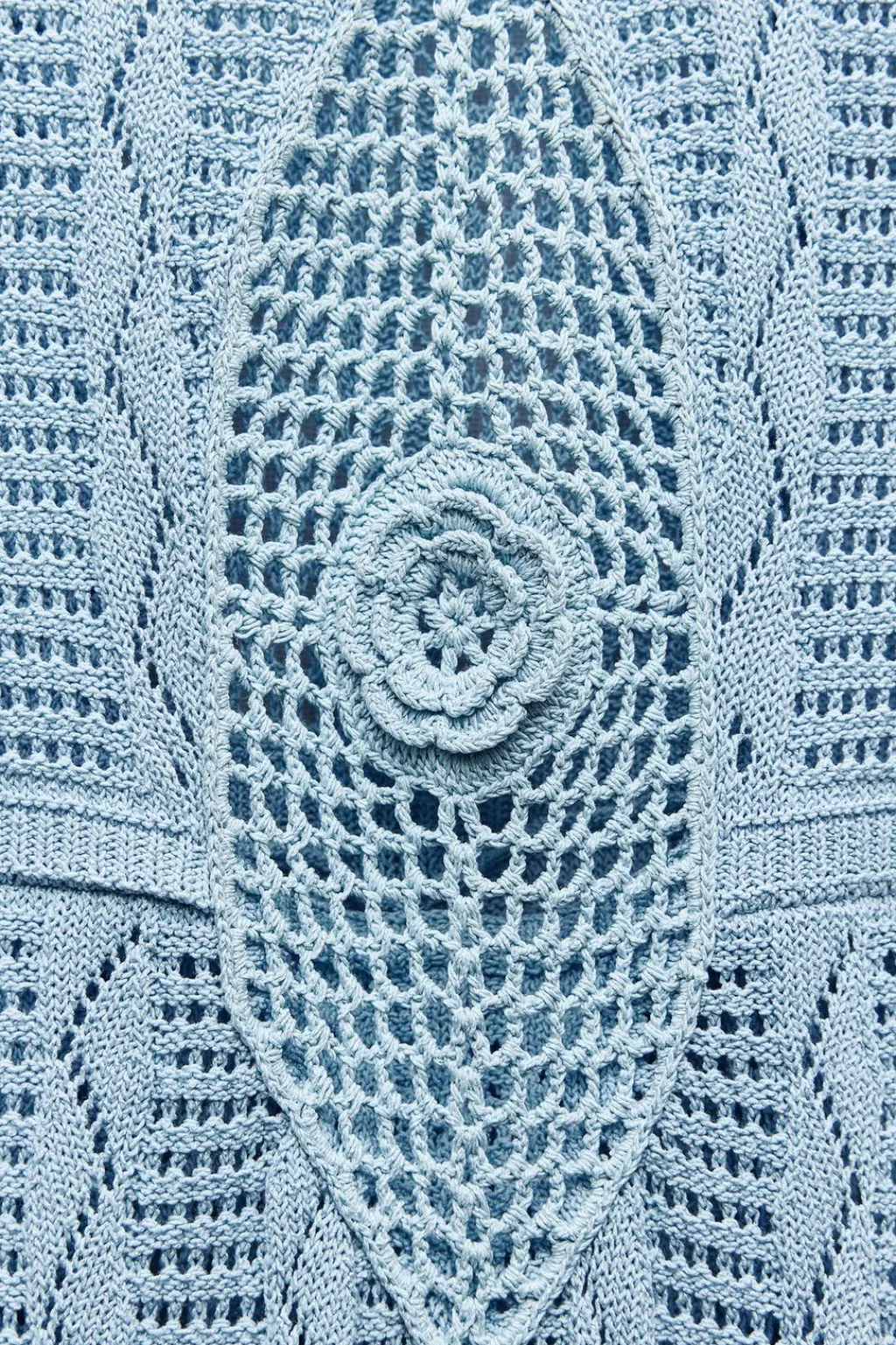 Discount VESTIDO PUNTO POINTELLE Mujer Vestidos|Cárdigan / Jerséis