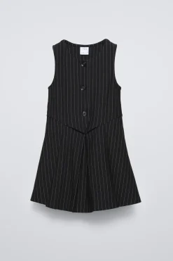 Niños ZARA 6 - 14 Años·Vestidos / Monos<VESTIDO RAYA DIPLOMÁTICA