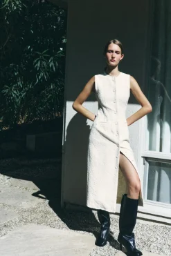 Online VESTIDO RECTO ESTRUCTURA ZW COLLECTION Mujer Vestidos