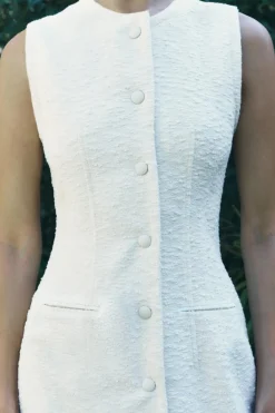 Online VESTIDO RECTO ESTRUCTURA ZW COLLECTION Mujer Vestidos